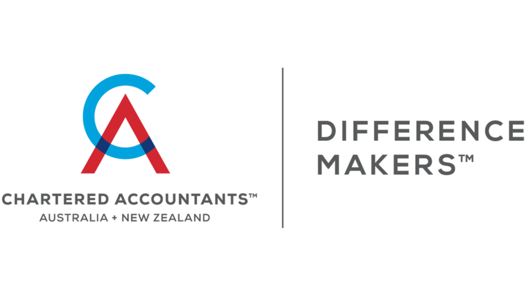 Logo for Chartered Accountant Australia and New Zealand.