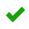 Green tick means AGREE